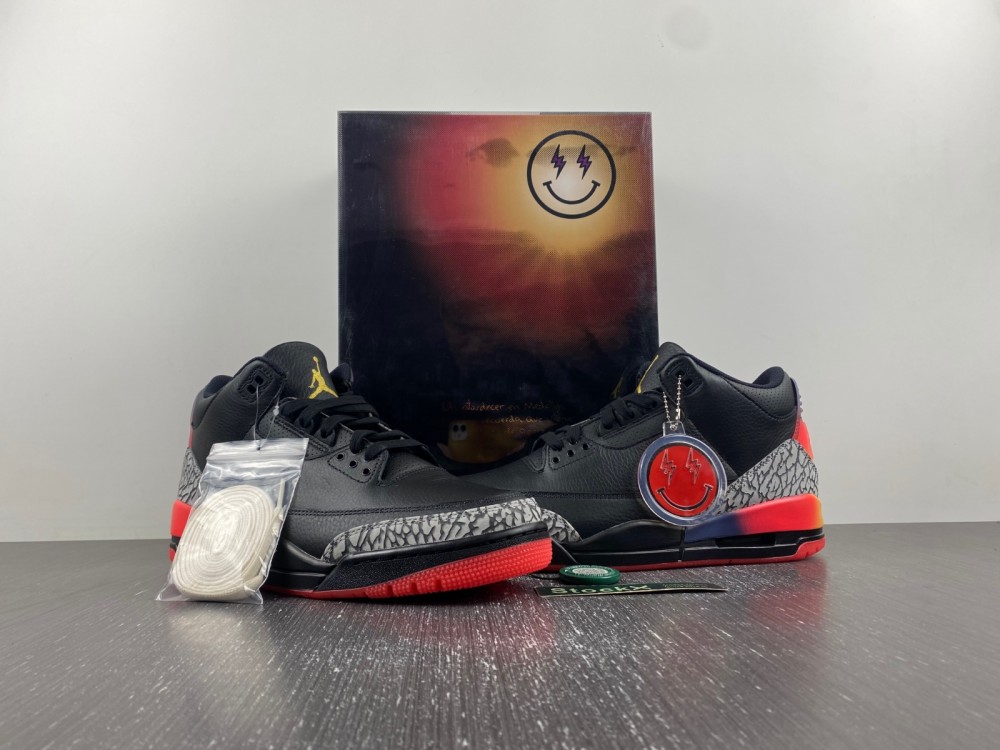 Jordan 3 Retro J Balvin Rio  FN0344-001